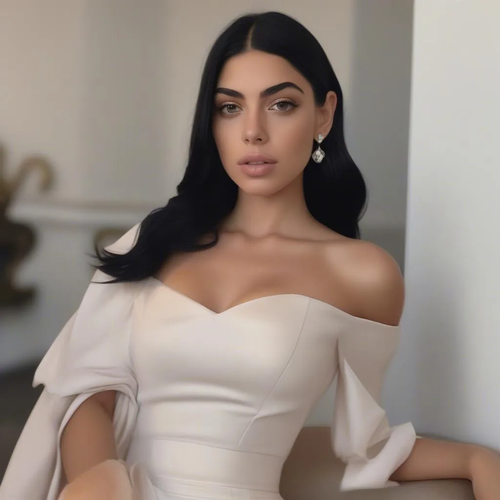 Georgina Rodriguez với phong cách thời trang sang trọng, đẳng cấp