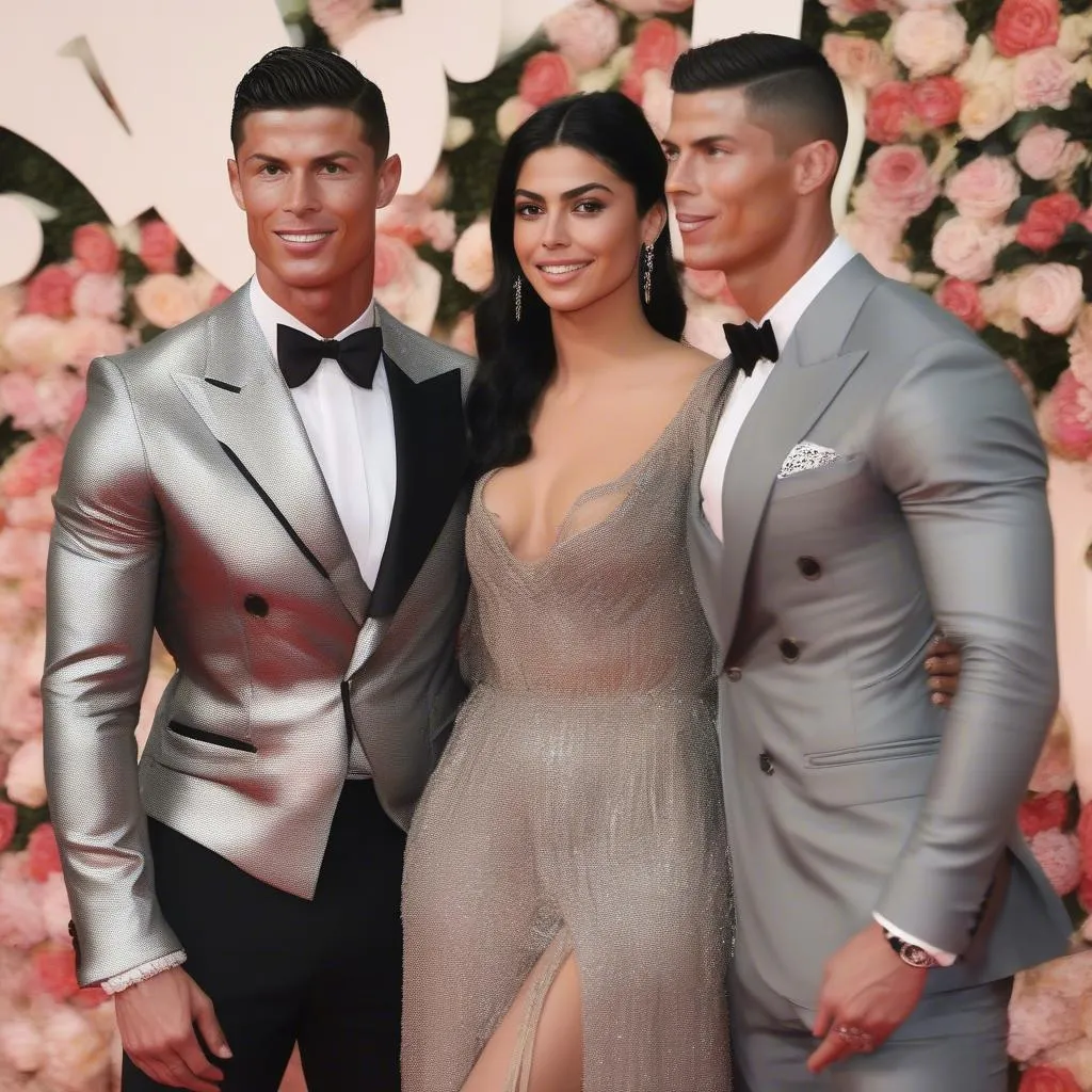 Cặp đôi Ronaldo - Georgina Rodriguez khoe phong cách thời trang ấn tượng