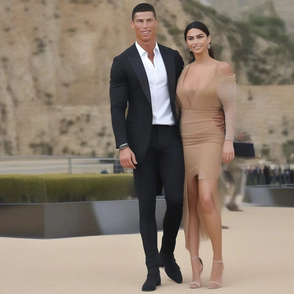 Georgina Rodriguez và Cristiano Ronaldo - Nàng thơ và chàng cầu thủ tài năng