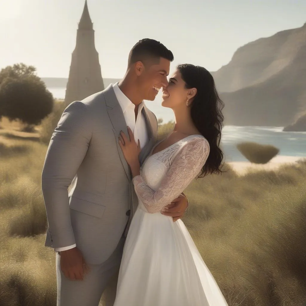 Georgina Rodriguez và Ronaldo