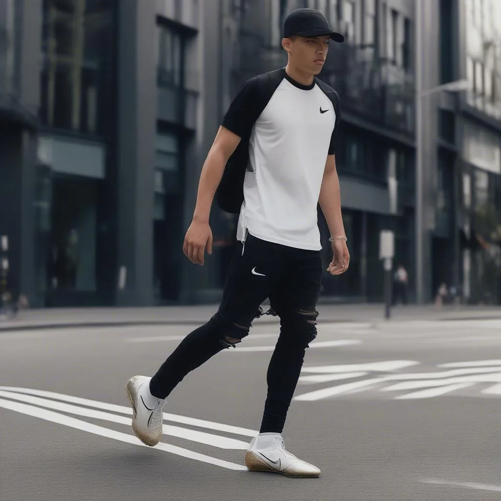 Giày cao cấp Ronaldo street style - Phong cách thời thượng, năng động