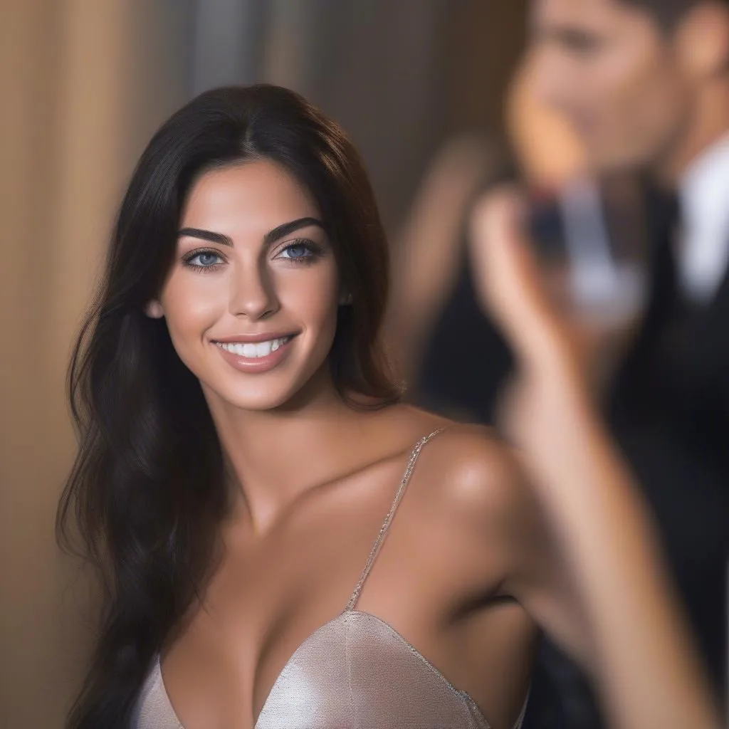 Georgina Rodriguez, bạn gái của Cristiano Ronaldo, sở hữu vẻ đẹp lai Tây quyến rũ