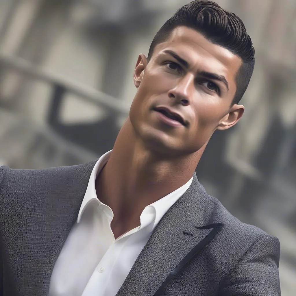 Hình nền máy ảnh Ronaldo đẹp trai, hình ảnh chất lượng cao, ảnh Ronaldo lịch lãm