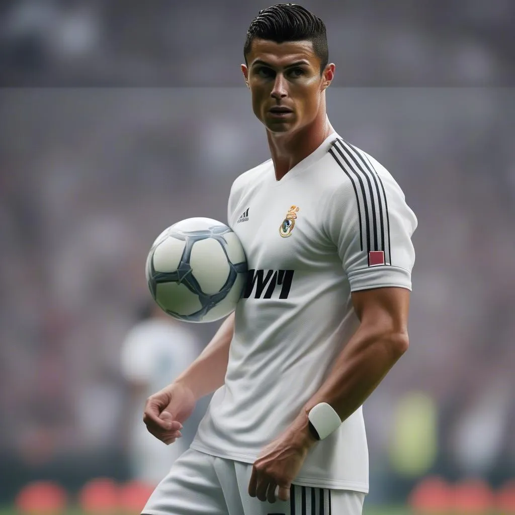 Hình nền Ronaldo khoe cơ bắp