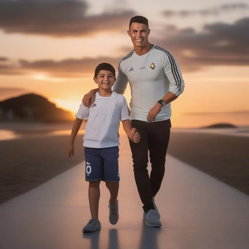 Hình xăm đầu tiên của Ronaldo