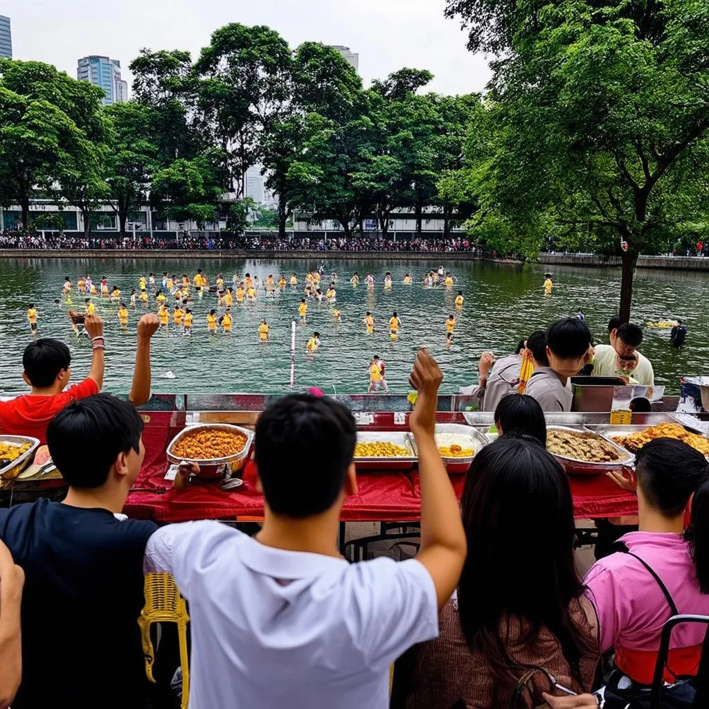 Vivi l’Emozione Unica del Calcio al Lago Hoan Kiem!