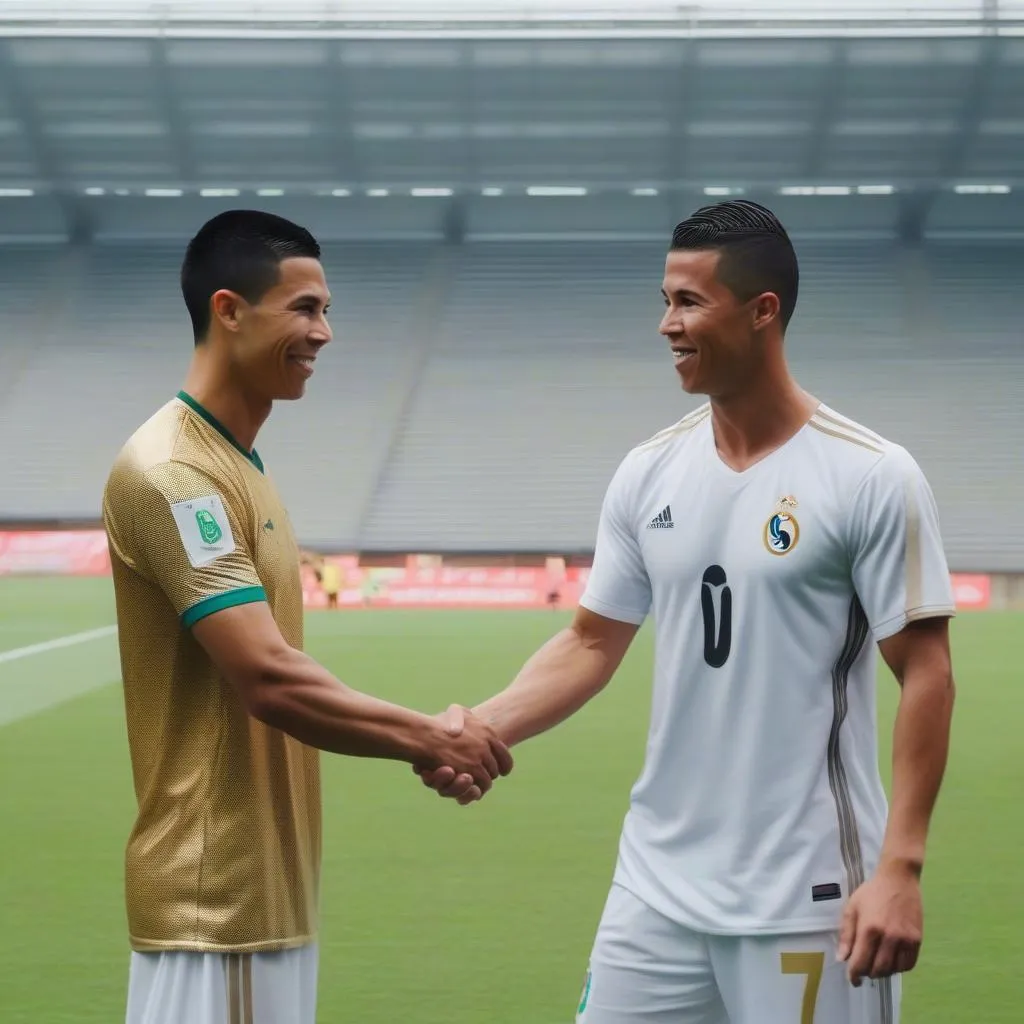 Huynh Hiểu Minh Và Ronaldo