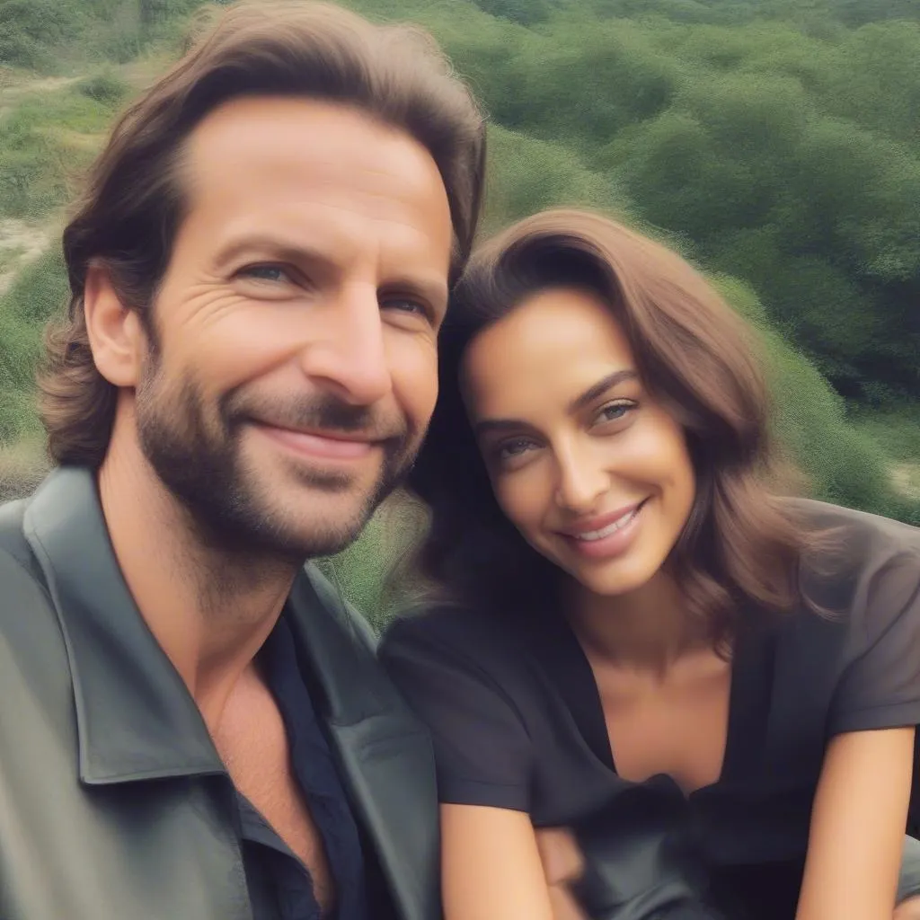 Irina Shayk và Bradley Cooper hạnh phúc bên con gái