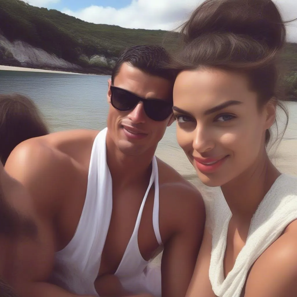 Irina Shayk và Cristiano Ronaldo