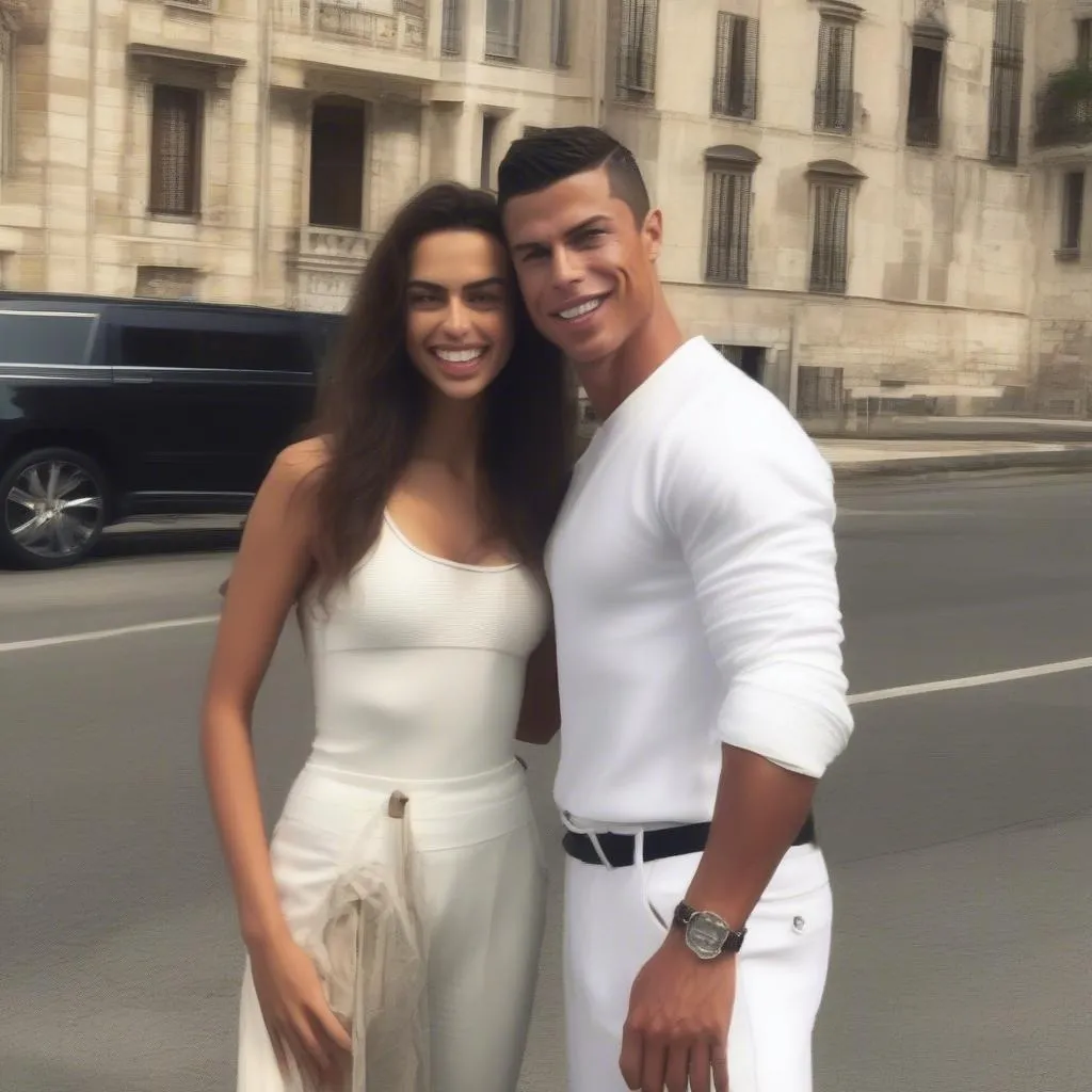 Irina Shayk và Cristiano Ronaldo - Hình ảnh cặp đôi nổi tiếng