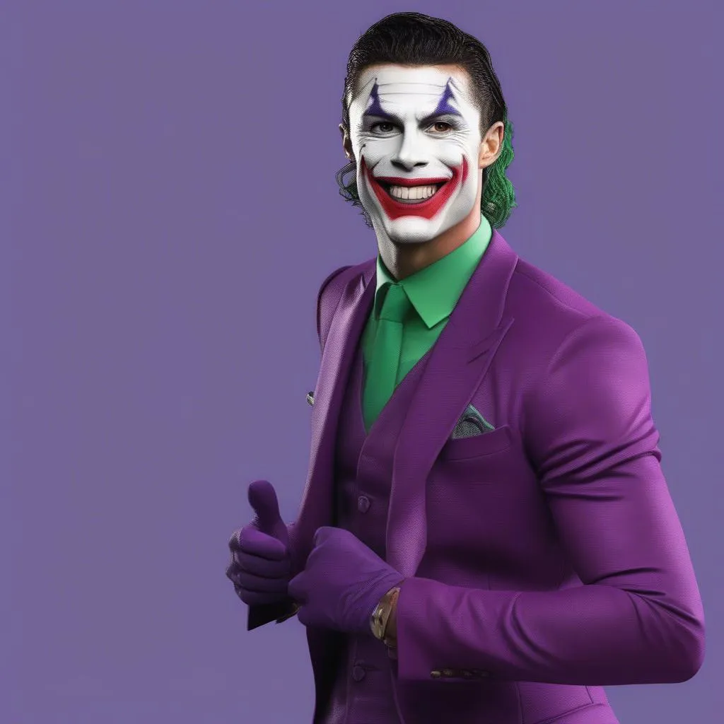 Hình ảnh Joker Ronaldo 3D