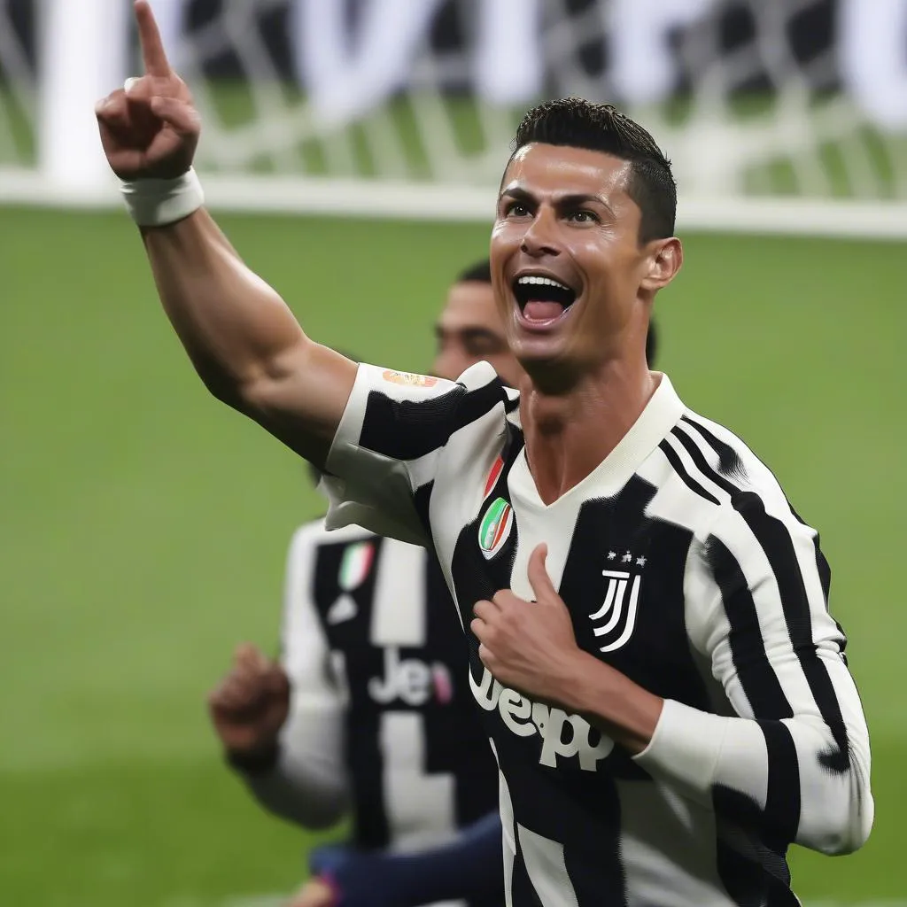 Juventus with Ronaldo