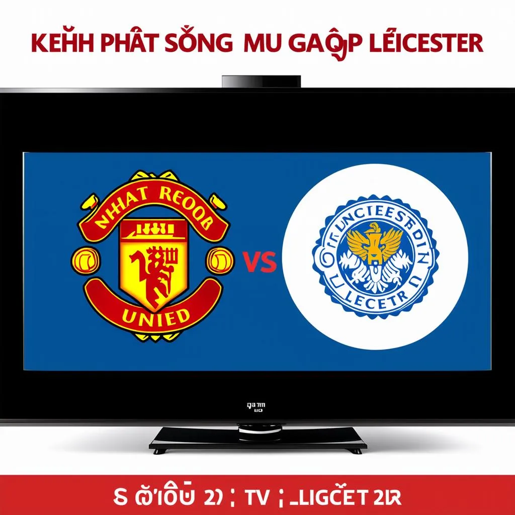 Kênh Phát Sóng MU Gặp Leicester