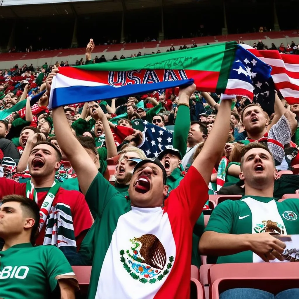 USMNT vs Mexico fans