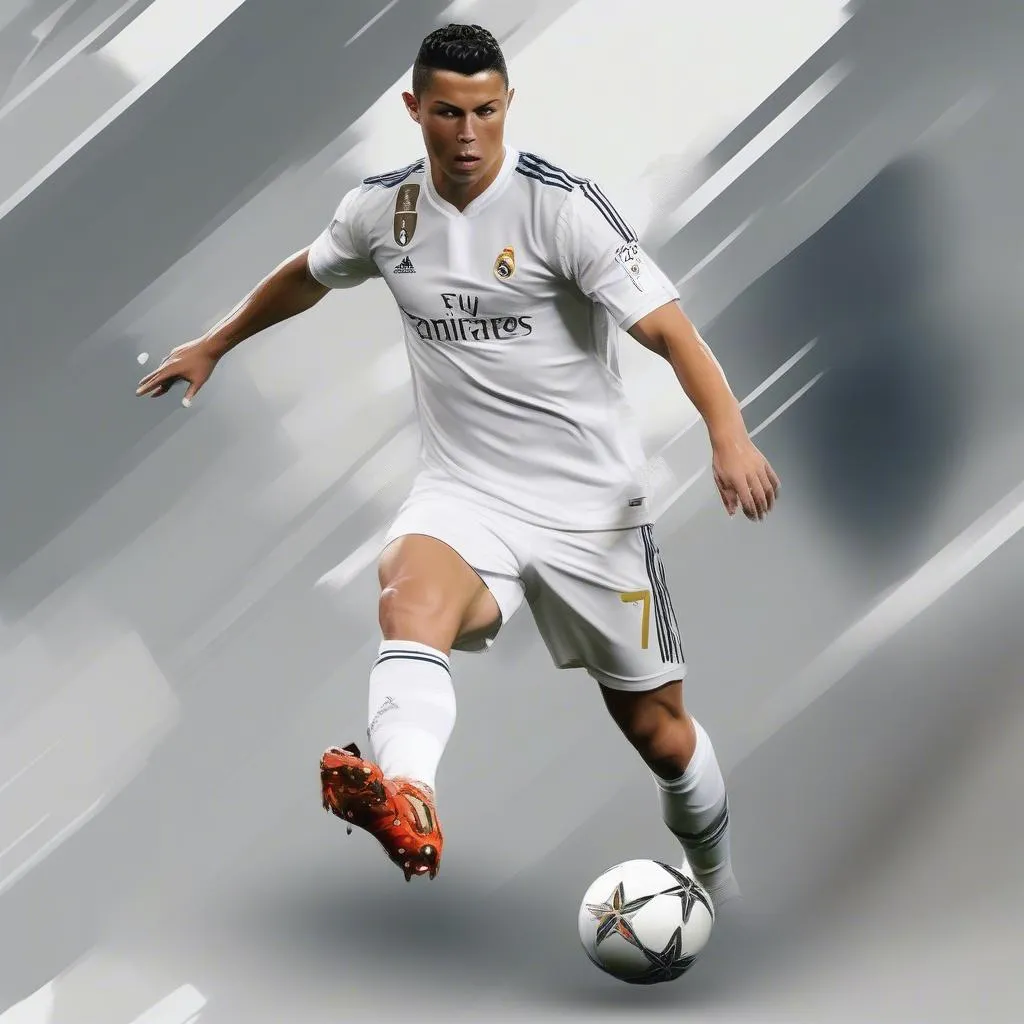 Ronaldo năm 2015 kiểm soát bóng điêu luyện