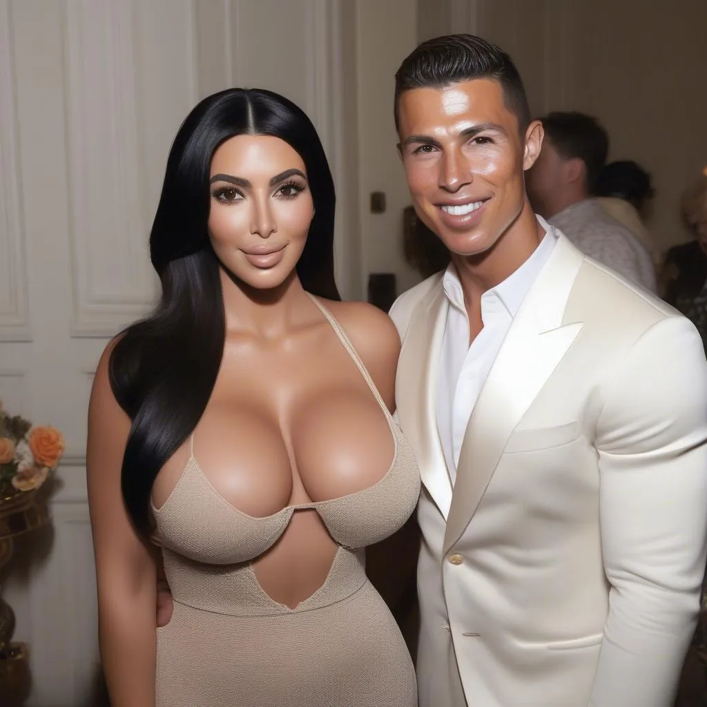 Kim Kardashian và Cristiano Ronaldo