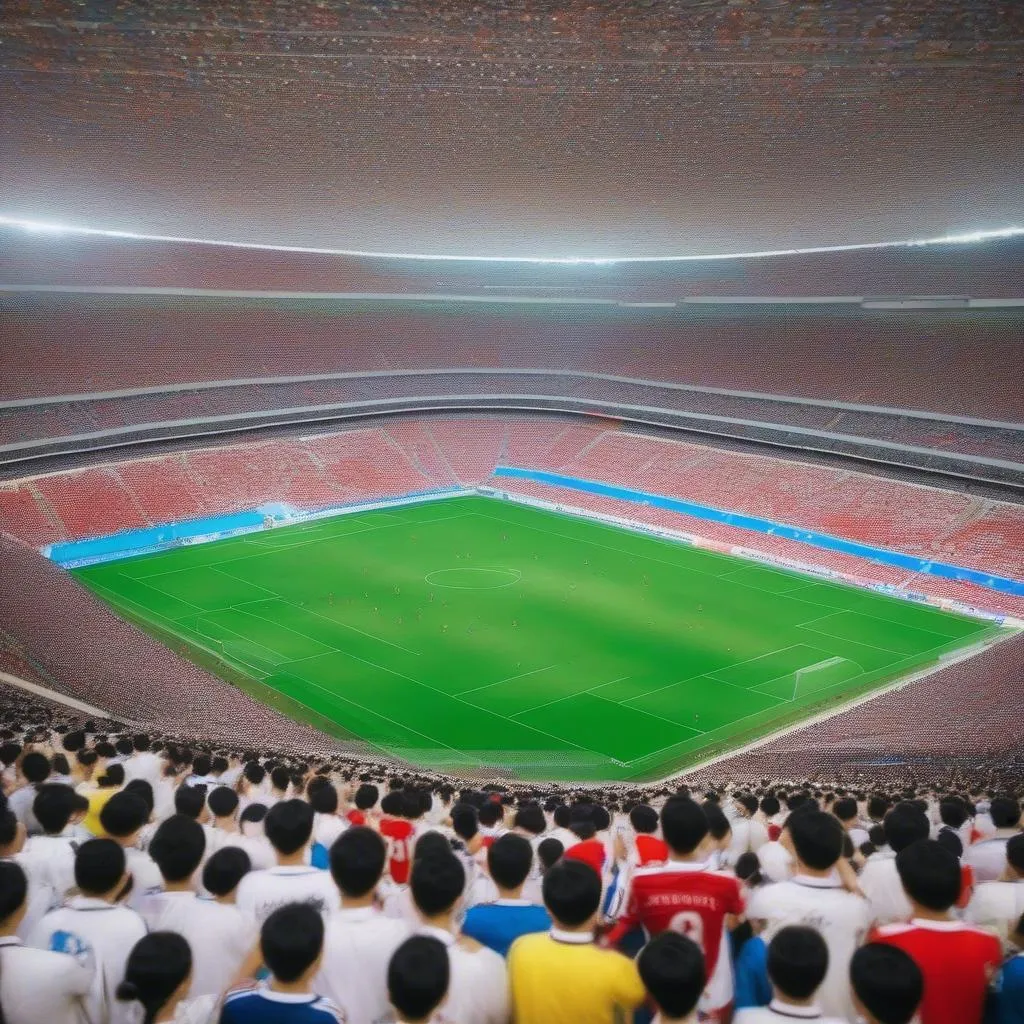 Korea, football, stadium, team