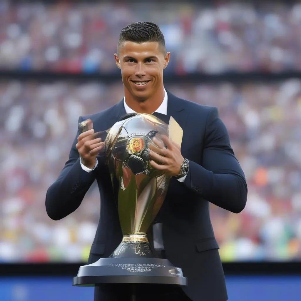 Lễ trao giải &quot;Cầu thủ hay nhất Liga&quot; năm 2016, nơi Ronaldo được vinh danh