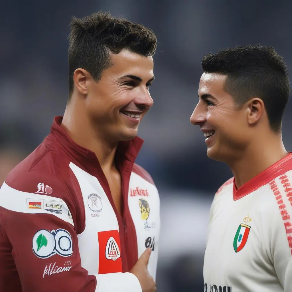 Leclerc và Ronaldo