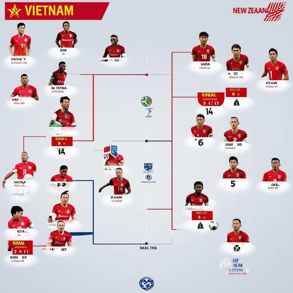 サッカー ベトナム vs ニュージーランド 生中継：熱狂の渦！