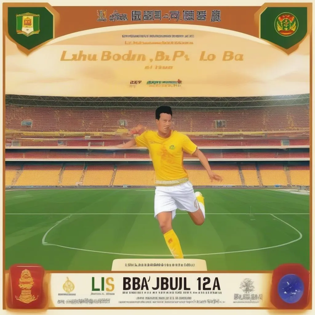 Lịch thi đấu bóng đá Lao Brunei