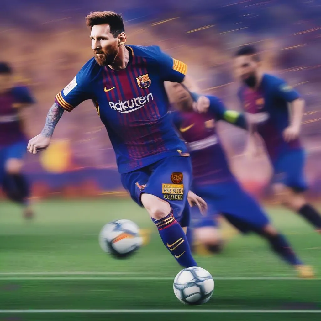 Lionel Messi, bậc thầy bóng đá, mang đến sự mê hoặc cho người hâm mộ