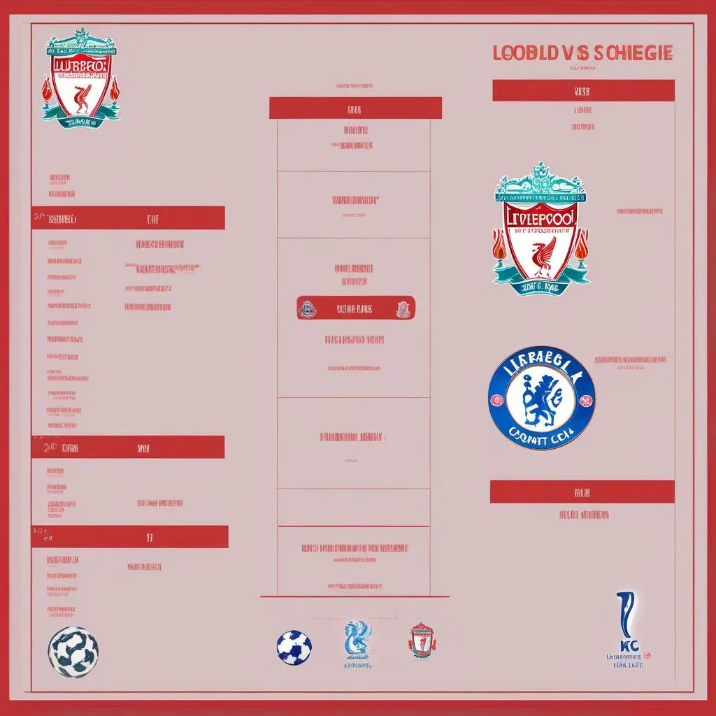 Lịch thi đấu trận đấu Liverpool vs Chelsea K+