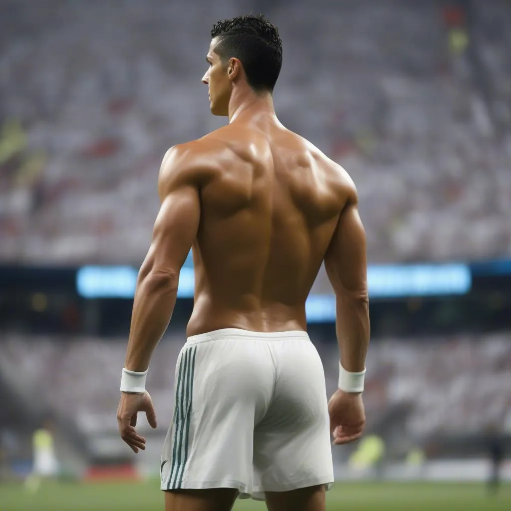 Lưng Ronaldo - Biểu tượng sức mạnh của "siêu sao" Bồ Đào Nha