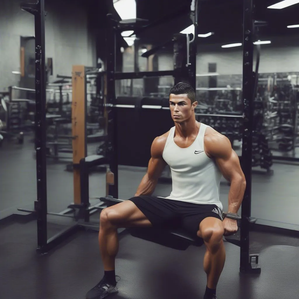 luyện tập sức mạnh ronaldo