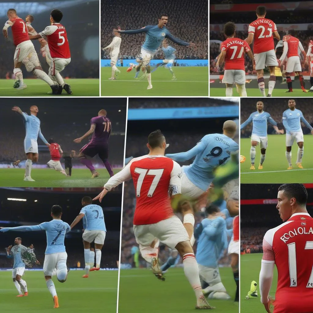 Highlights: Manchester City vs Arsenal, Ronaldo 7, Premier League 2023/24