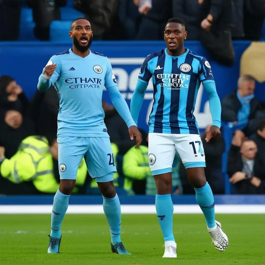 Manchester City vs Brighton - Trận đấu