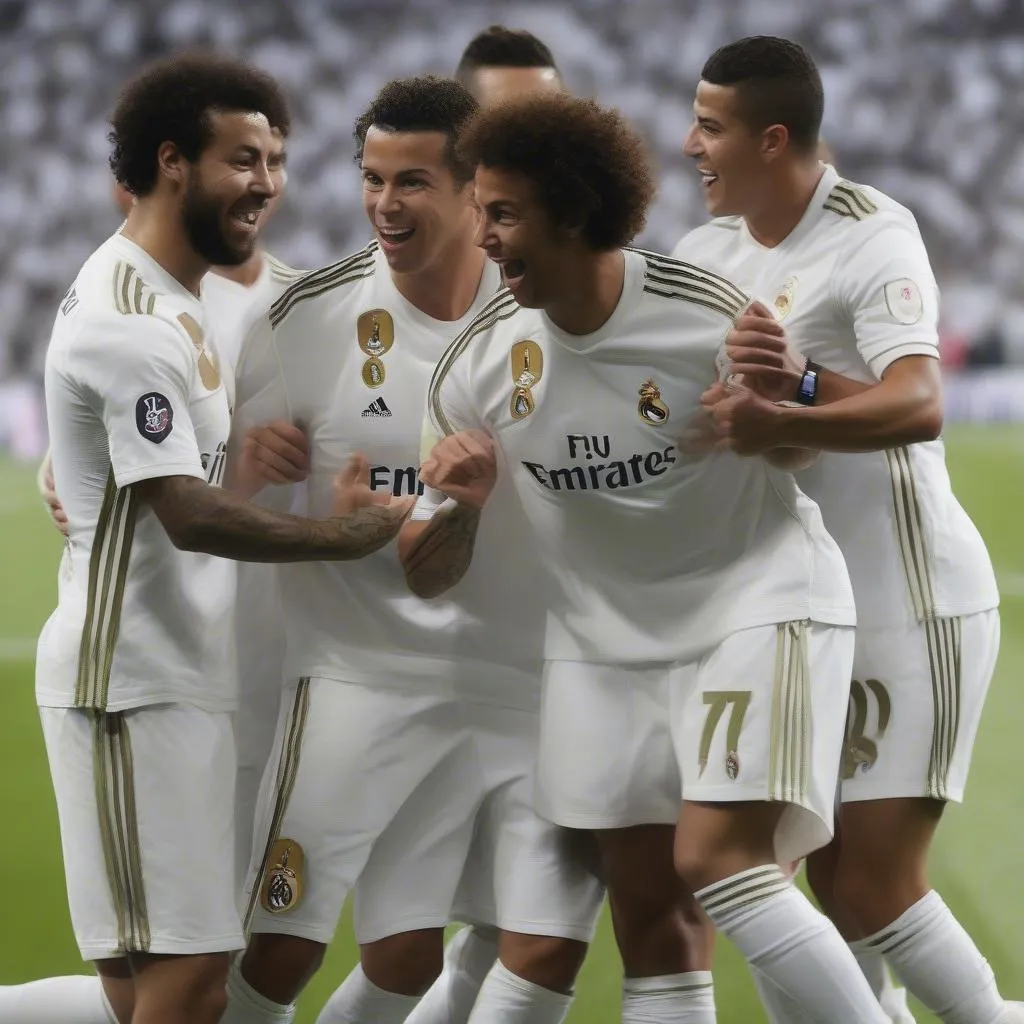 Marcelo và Ronaldo - Bộ đôi tấn công của Real Madrid