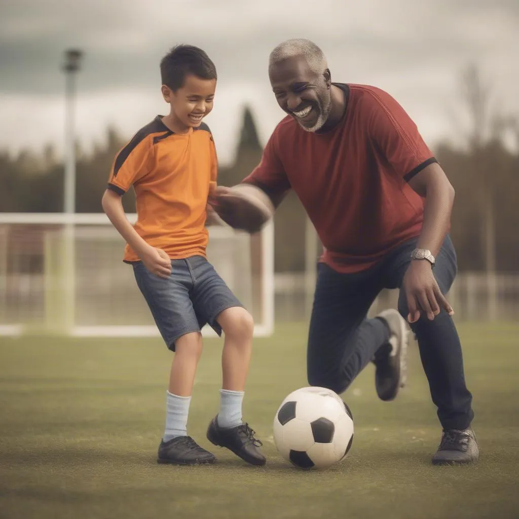 Mateo Ronaldo Và Cristiano Ronaldo Thi Đấu