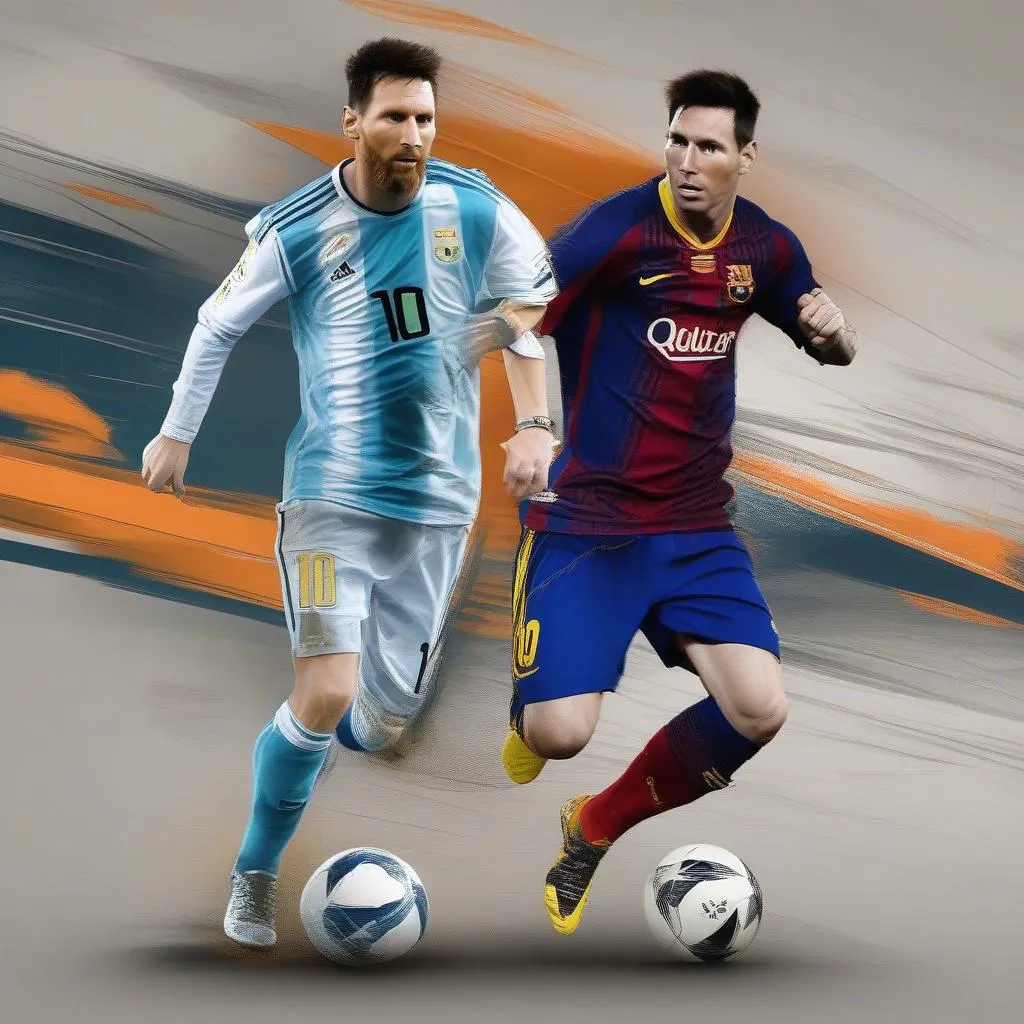 Lionel Messi và Cristiano Ronaldo: Hai phong cách chơi bóng khác biệt