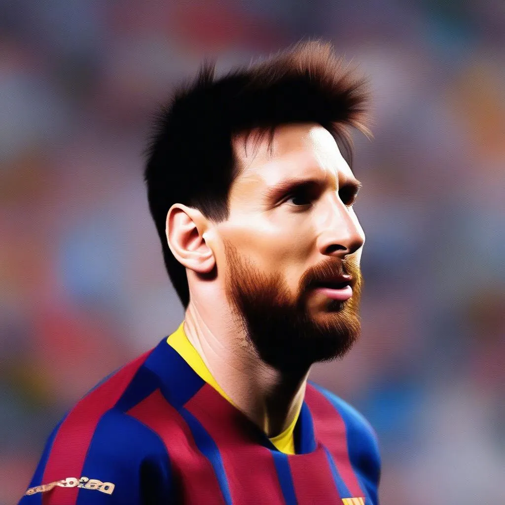 Lionel Messi là một cầu thủ bóng đá nổi tiếng với kỹ thuật điêu luyện và sự tinh tế