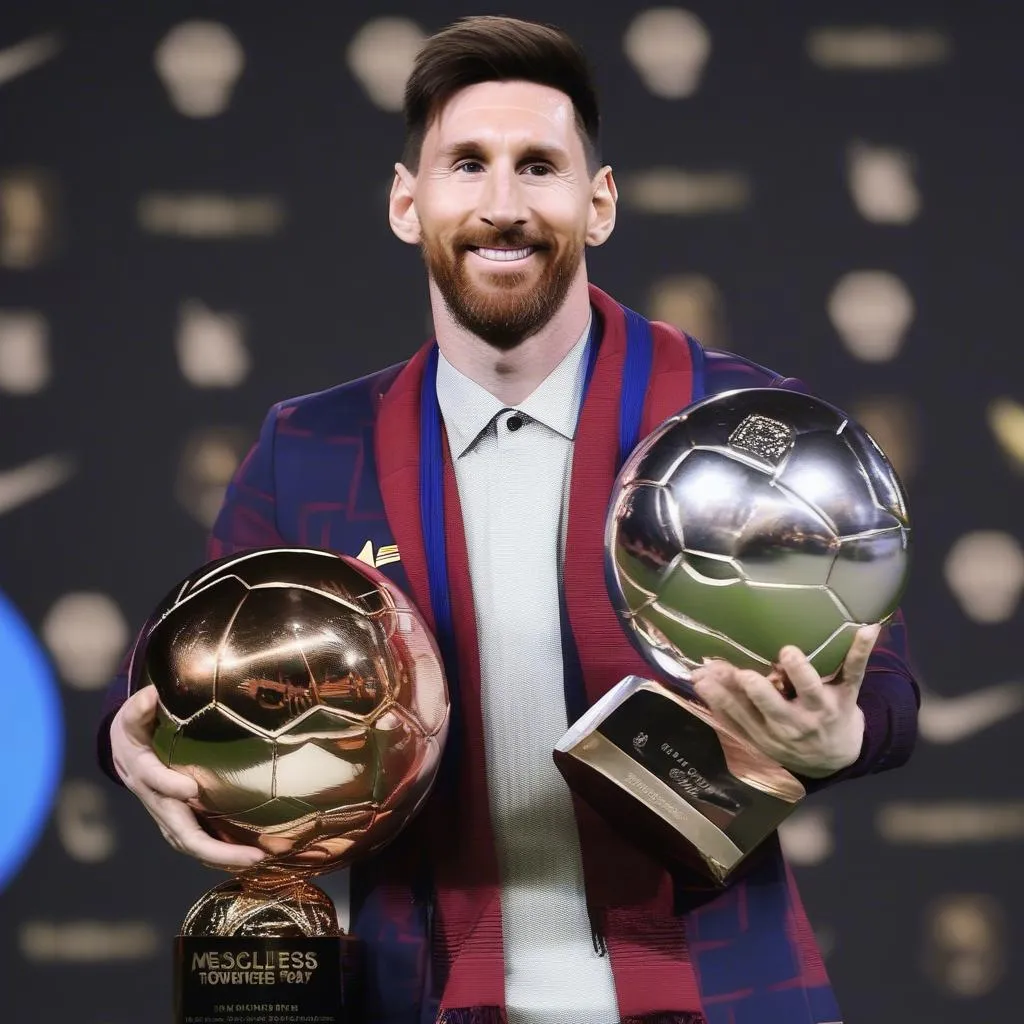 Lionel Messi giành Quả Bóng Vàng 2019