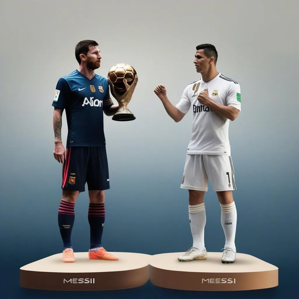 Messi và Ronaldo: Cuộc đua vươn cao hơn tất cả