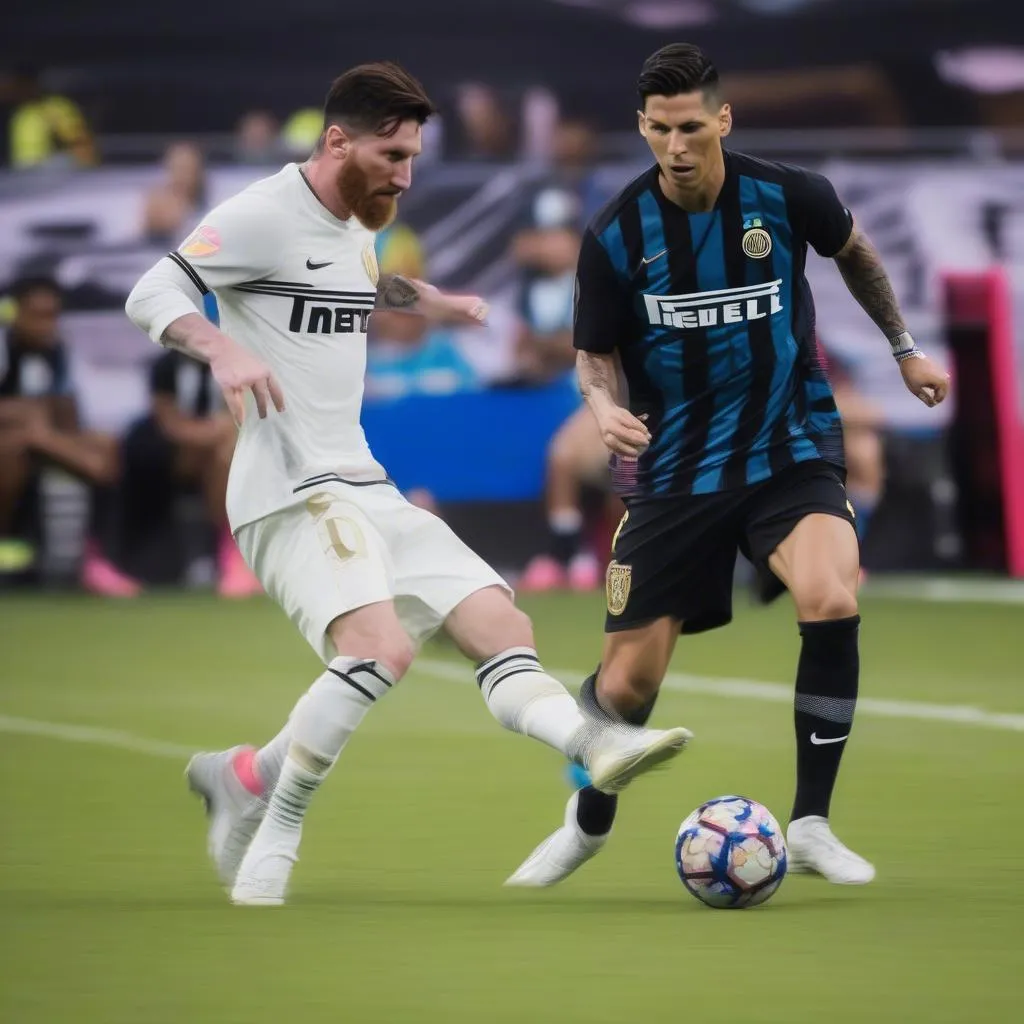 Messi và Ronaldo thi đấu cho Inter Miami