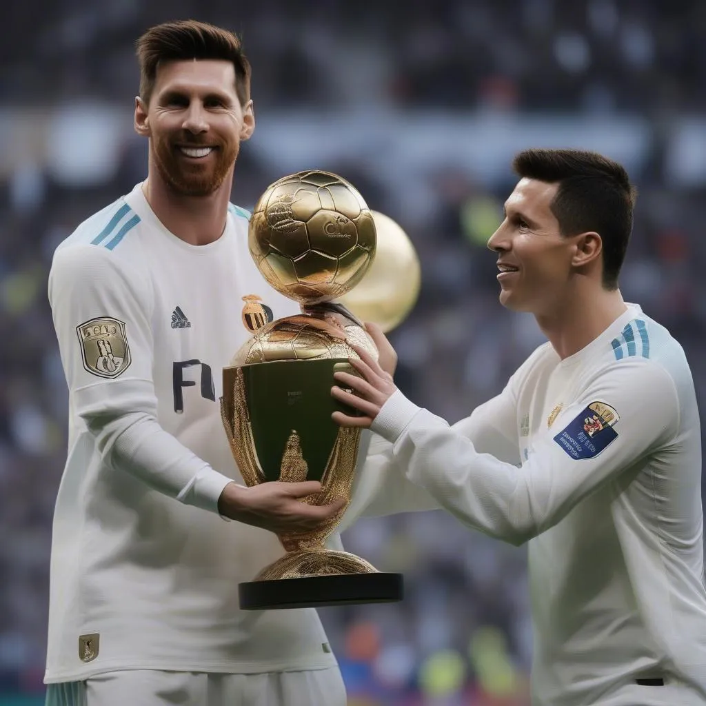 Messi và Ronaldo giành Quả bóng Vàng