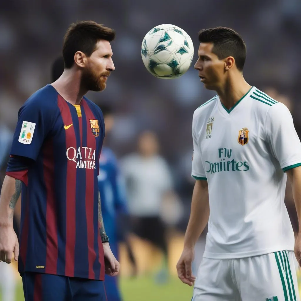 Messi và Ronaldo đối đầu trong một trận đấu