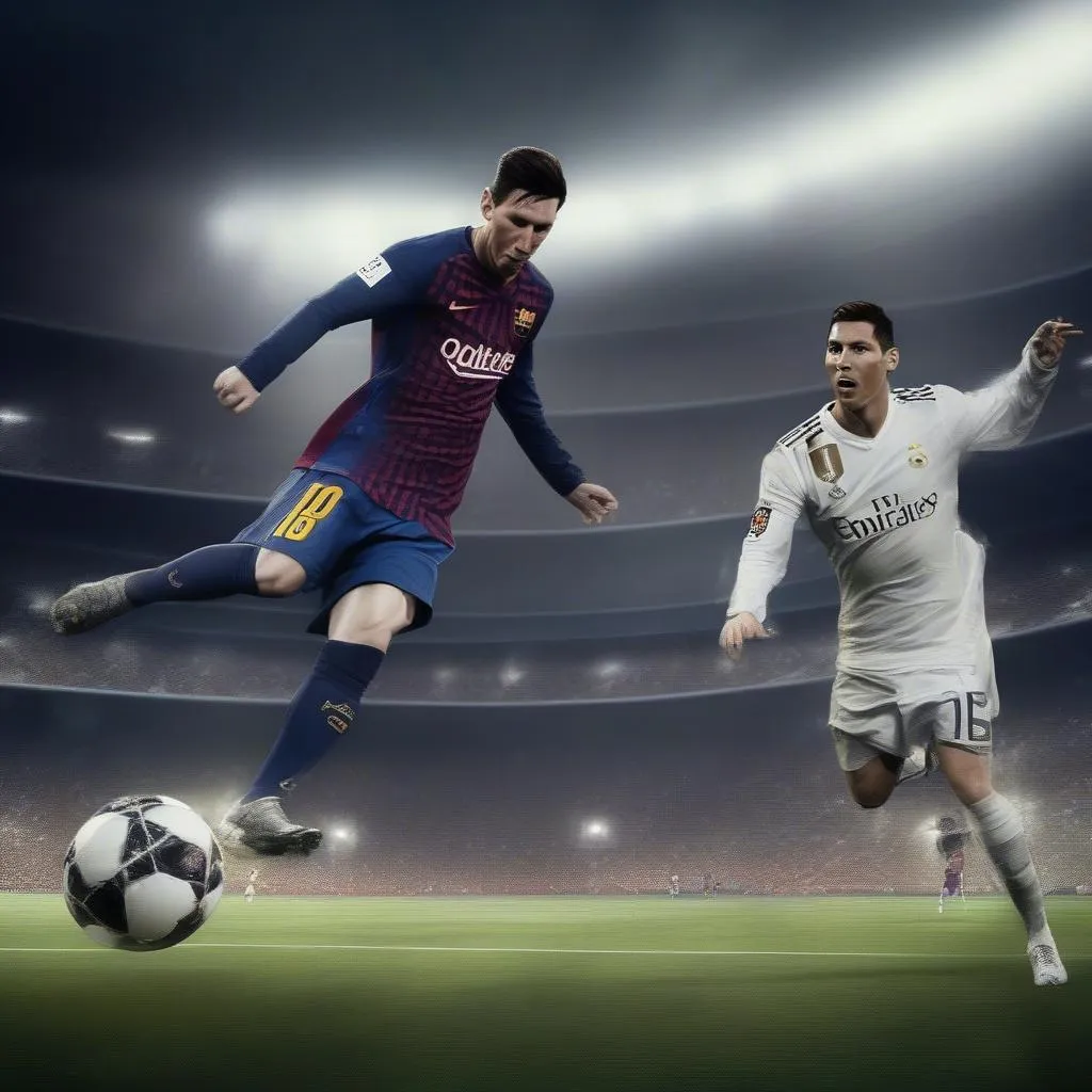 Messi và Ronaldo: Trận đấu hội nghị bóng đá thế giới