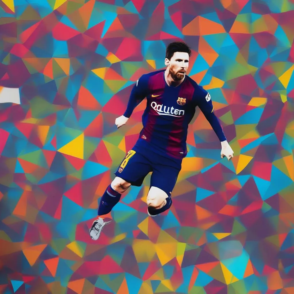 Hình nền Messi Ronaldo hiện đại