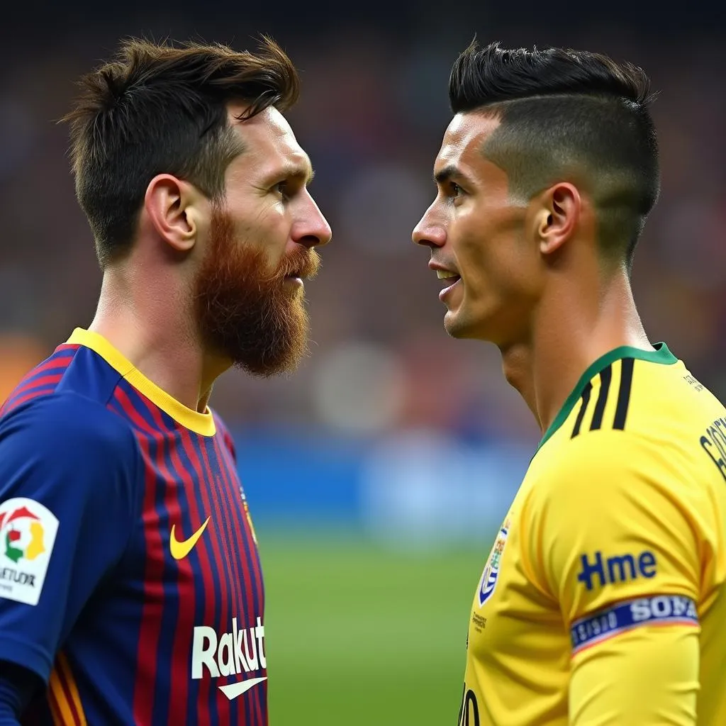 Messi và Ronaldo tại World Cup 2018