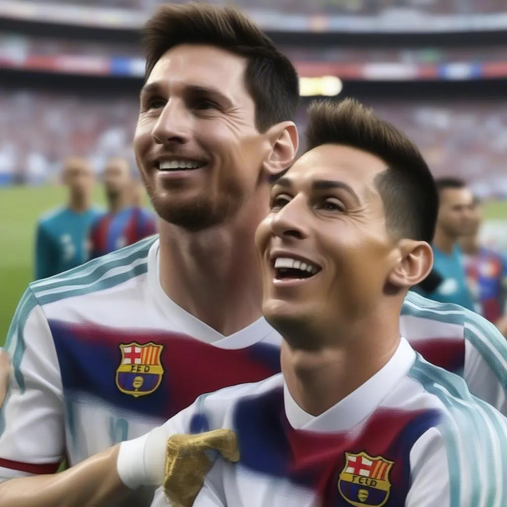 Lionel Messi và Cristiano Ronaldo là hai cầu thủ vĩ đại nhất mọi thời đại, với những kỹ năng và thành tích đáng kinh ngạc. Cả hai đã gặt hái được vô số danh hiệu và ghi dấu ấn trong lịch sử bóng đá. 