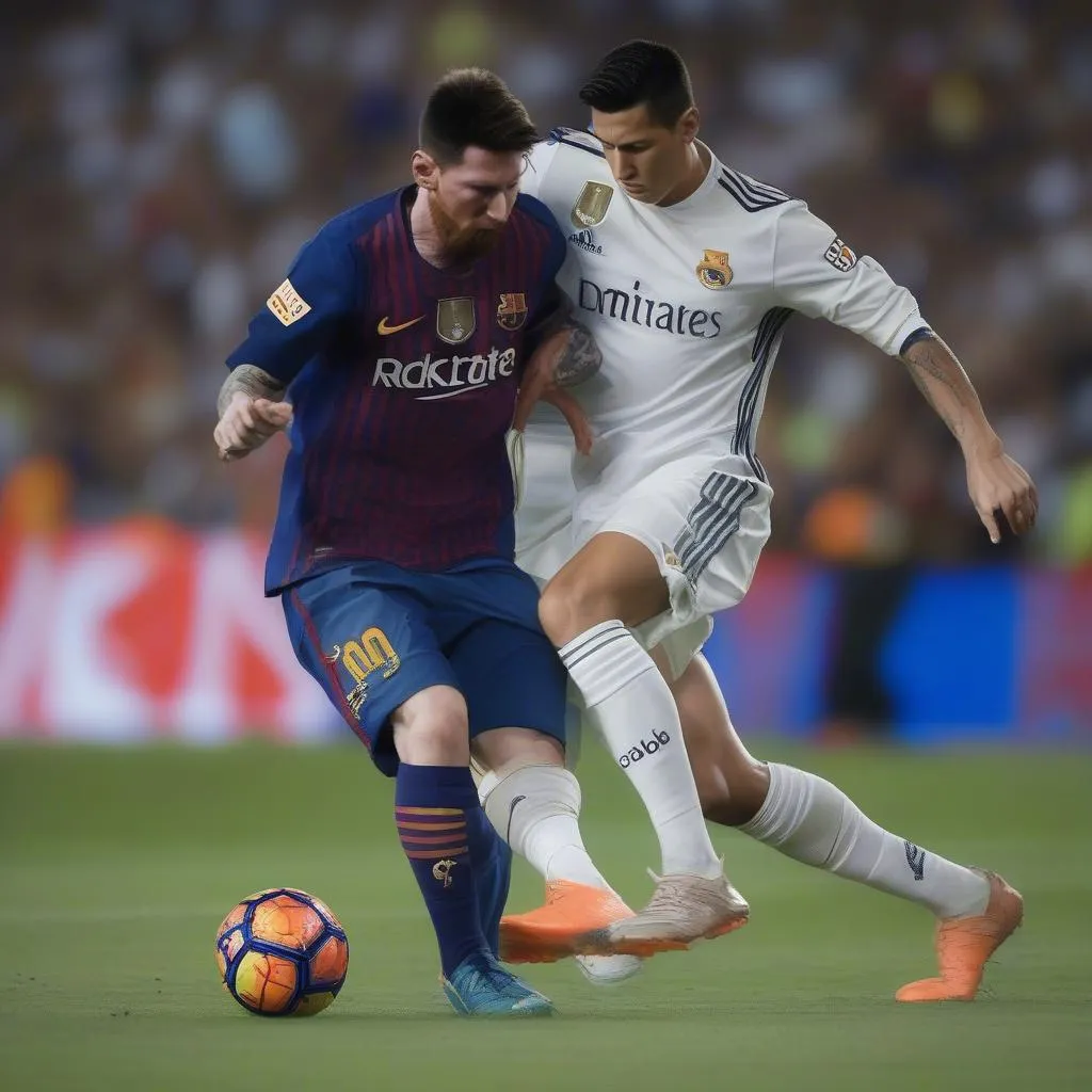 Messi và Ronaldo đối đầu trong trận El Clasico 2017