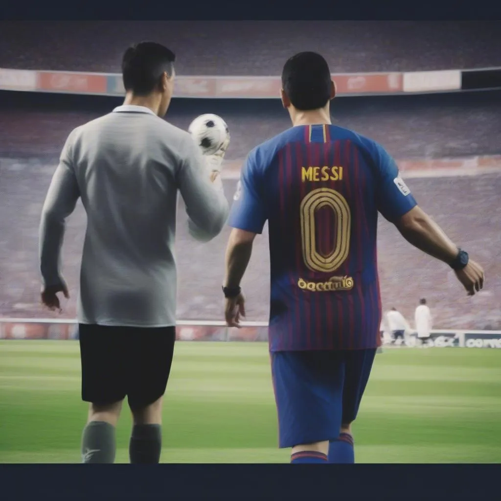 Messi và Ronaldo: Hai Kẻ Khổng Lồ của Bóng Đá