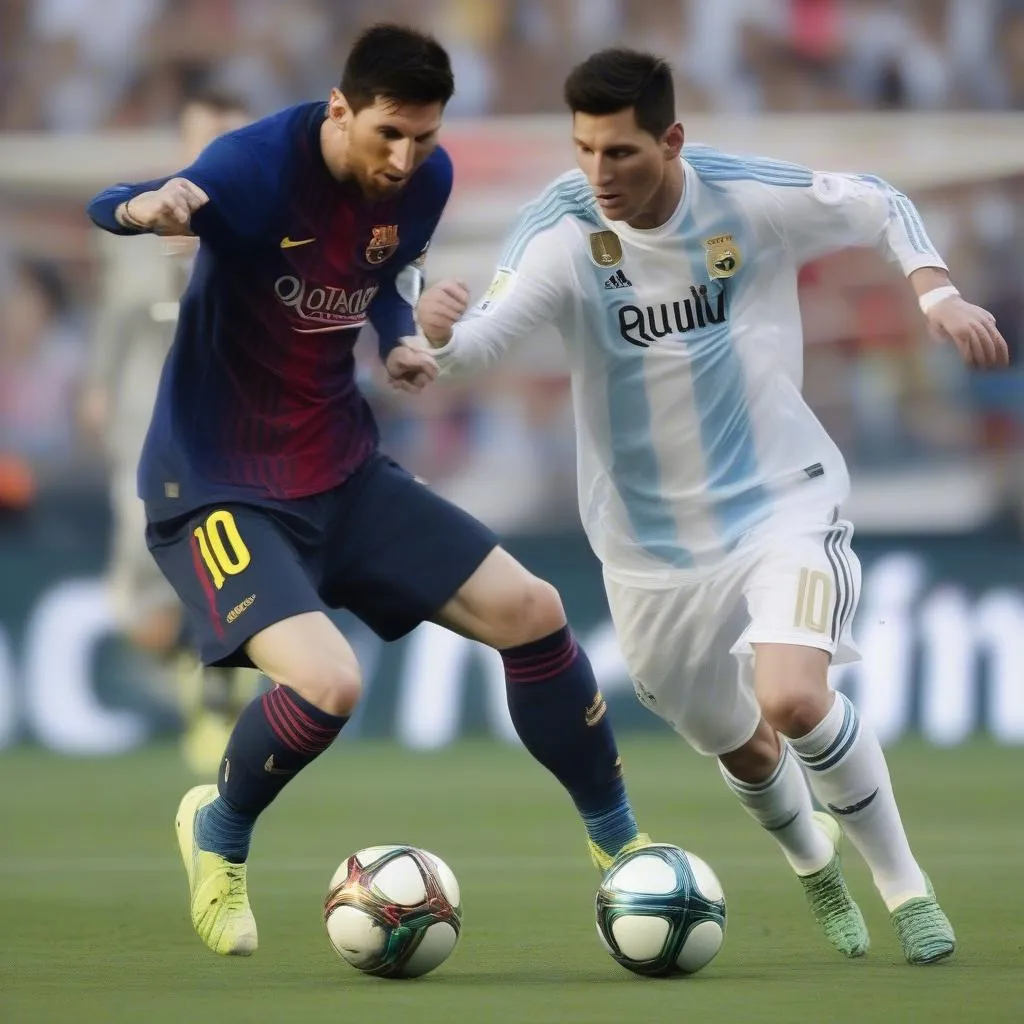 Lionel Messi và Cristiano Ronaldo - Hai Phong Cách Thi Đấu Khác Biệt