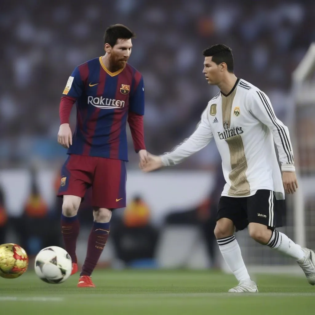 Messi và Ronaldo đều sở hữu bộ sưu tập danh hiệu đồ sộ, khẳng định đẳng cấp của họ trong làng túc cầu.