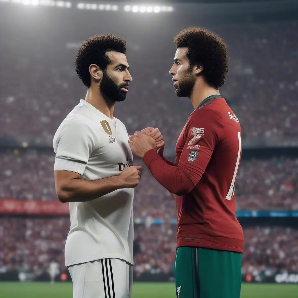 Mohamed Salah và Cristiano Ronaldo - Trận đấu siêu kinh điển