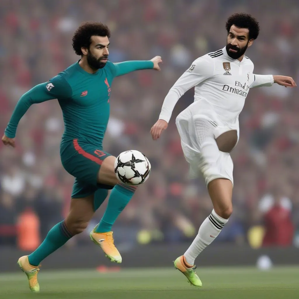 Mohamed Salah và Cristiano Ronaldo: Chiến Thuật Thi Đấu